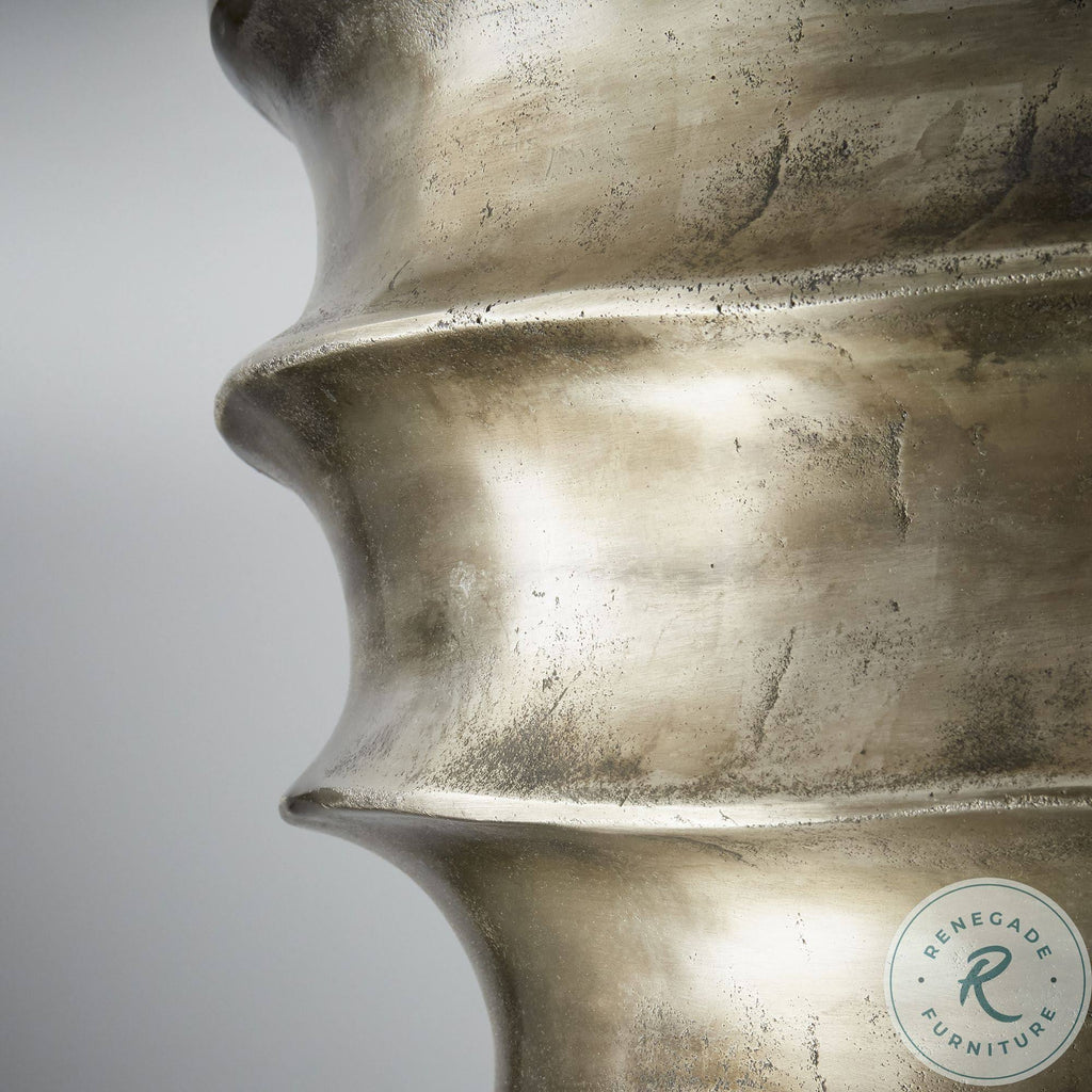 Cyan Wall Shelf - Pewter O1733