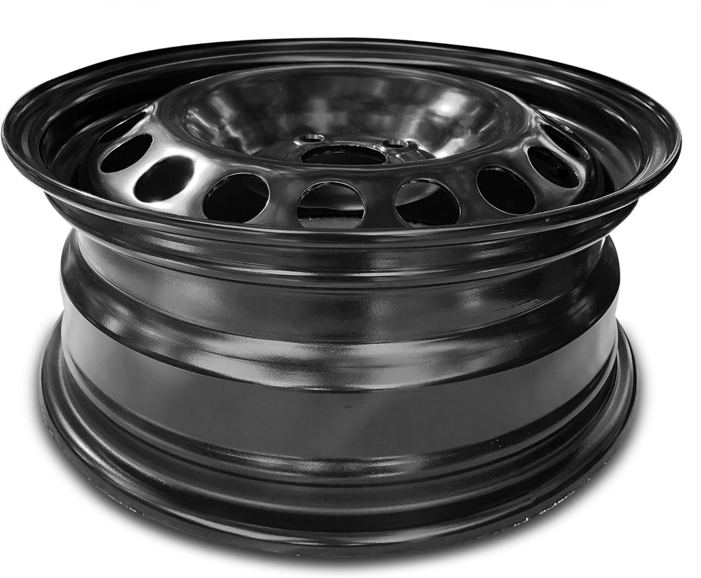 Black 15 Inch 5 Lug Steel Rim V243252