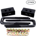 2" Rear Leveling Lift Kit with Extended U Bolts Pack of 2 B8108