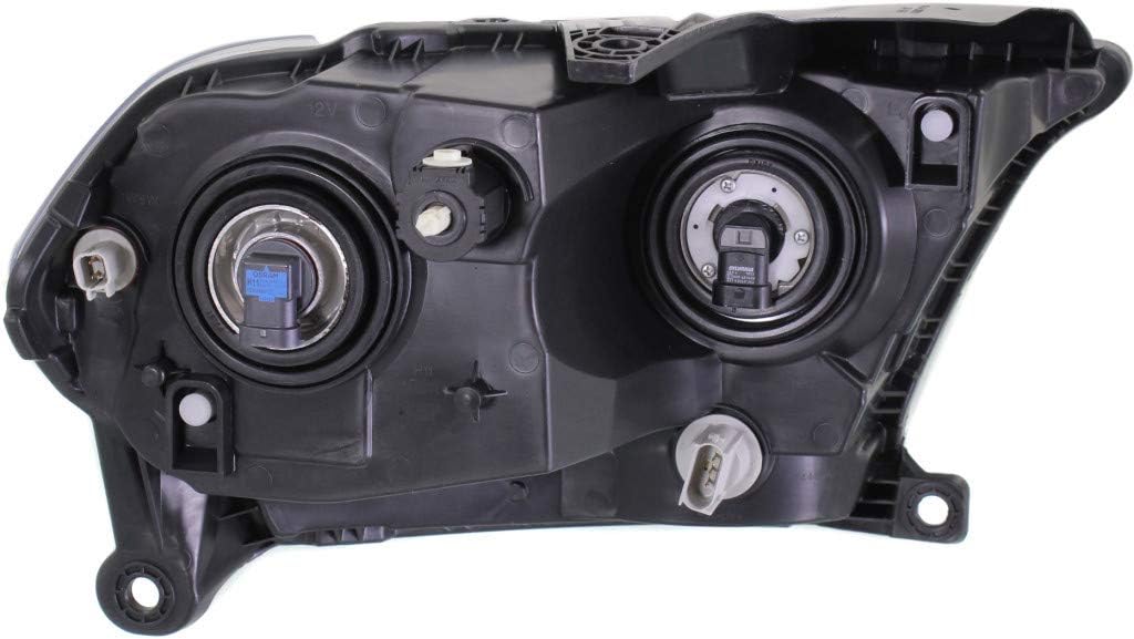 Halogen Headlight Driver and Passenger Side with Bulbs D421327