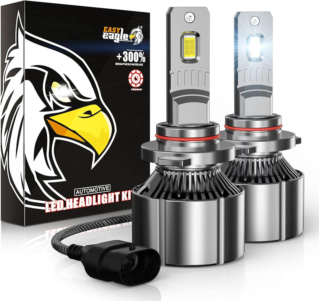 9006 LED Headlight Bulbs HB4 120W 20000LM 6500K Cold White Pack of 2 M772