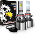 9006 LED Headlight Bulbs HB4 120W 20000LM 6500K Cold White Pack of 2 M772