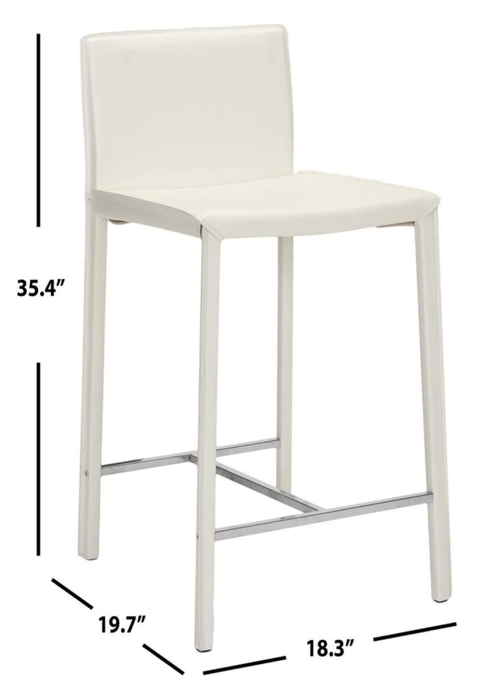 Black Counter Stool Set of 2 K21713