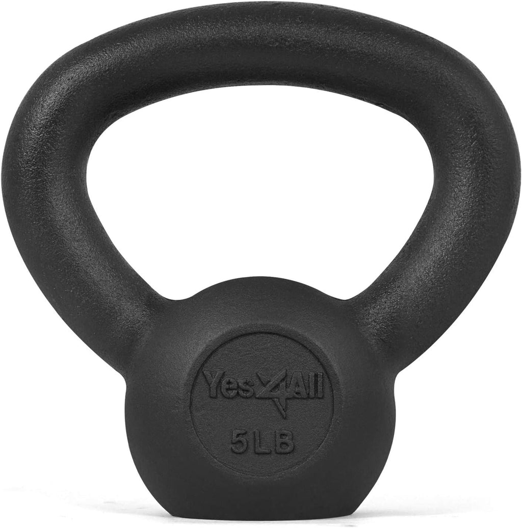 Cast Iron Kettlebell Weights Set, Pack of 2 C624948