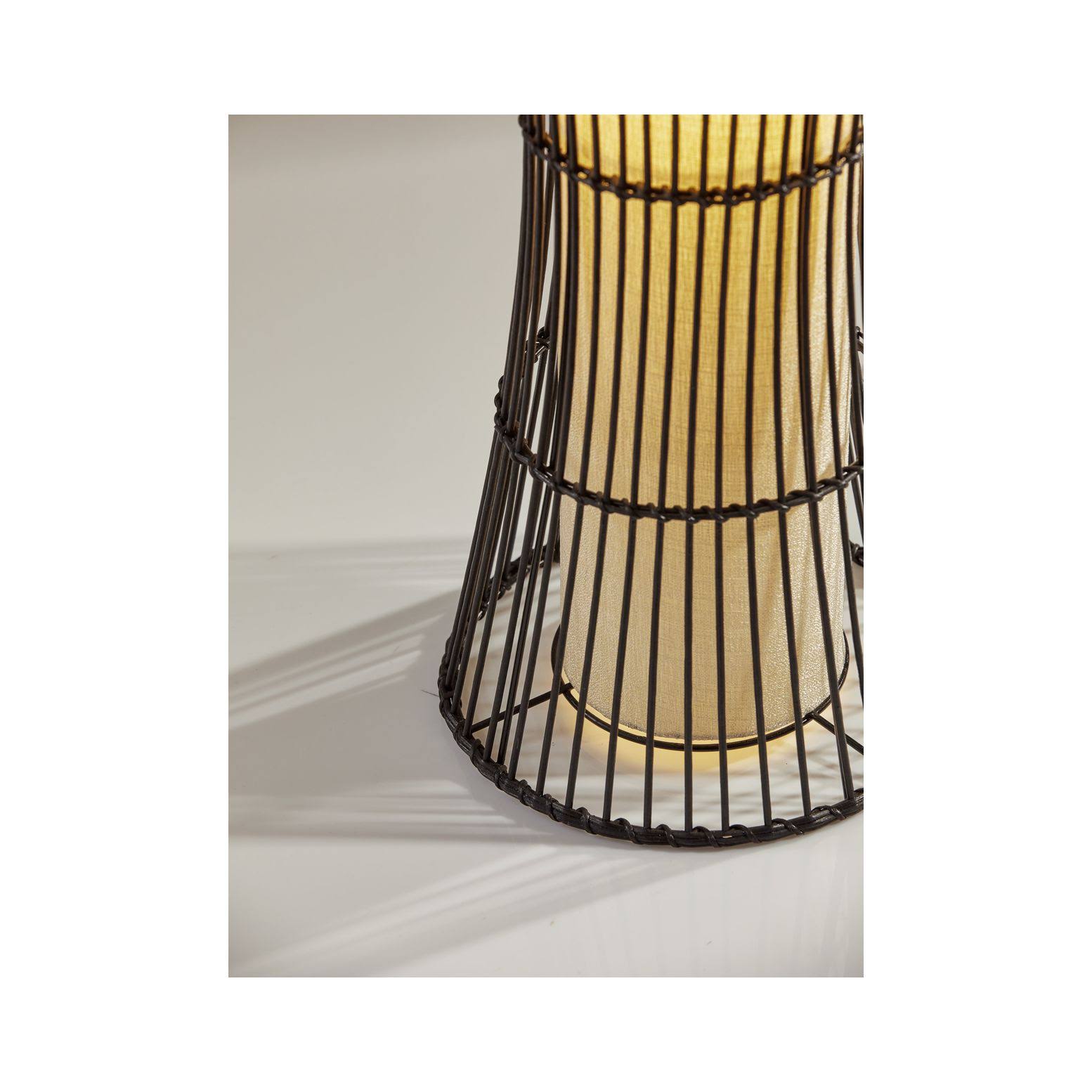 Black Floor Lantern Z308