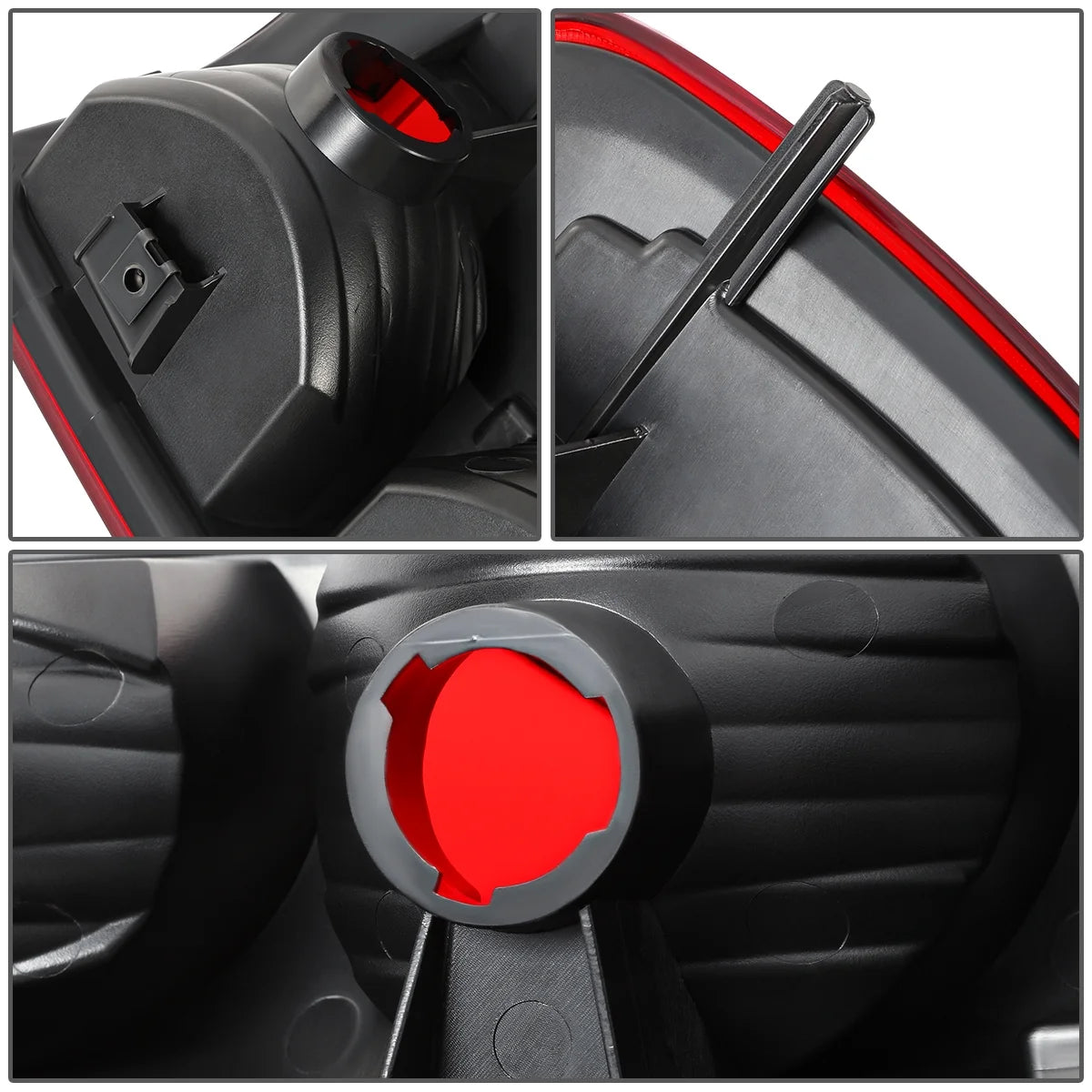 Rear Brake Lamp Tail Lights Red Lens Left Side S318531