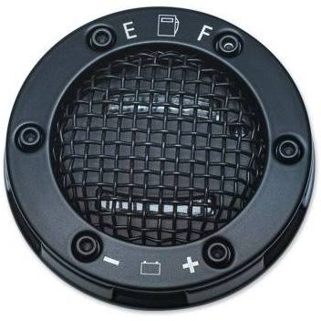 LED Mesh Black Fuel and Battery Gauge Gas Cap F30449