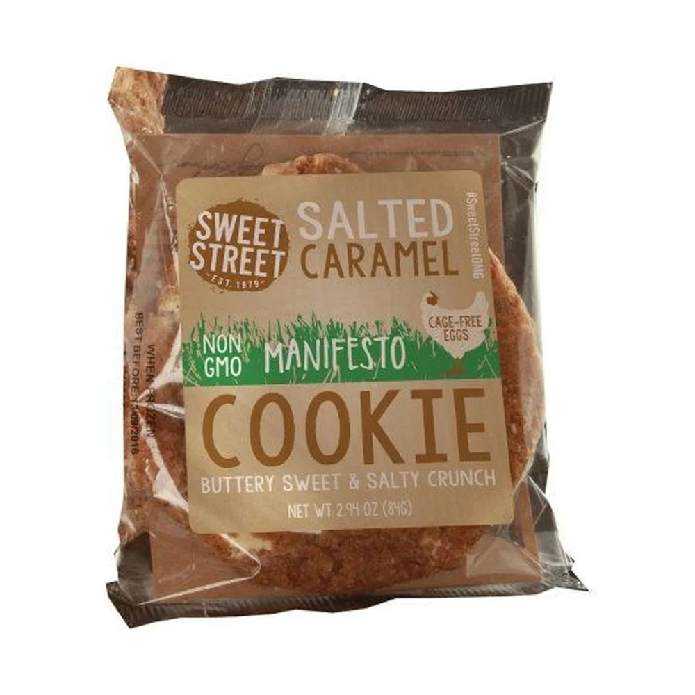 Salted Caramel Manifesto Cookie, 2.8 Ounce, 48 per Case O519