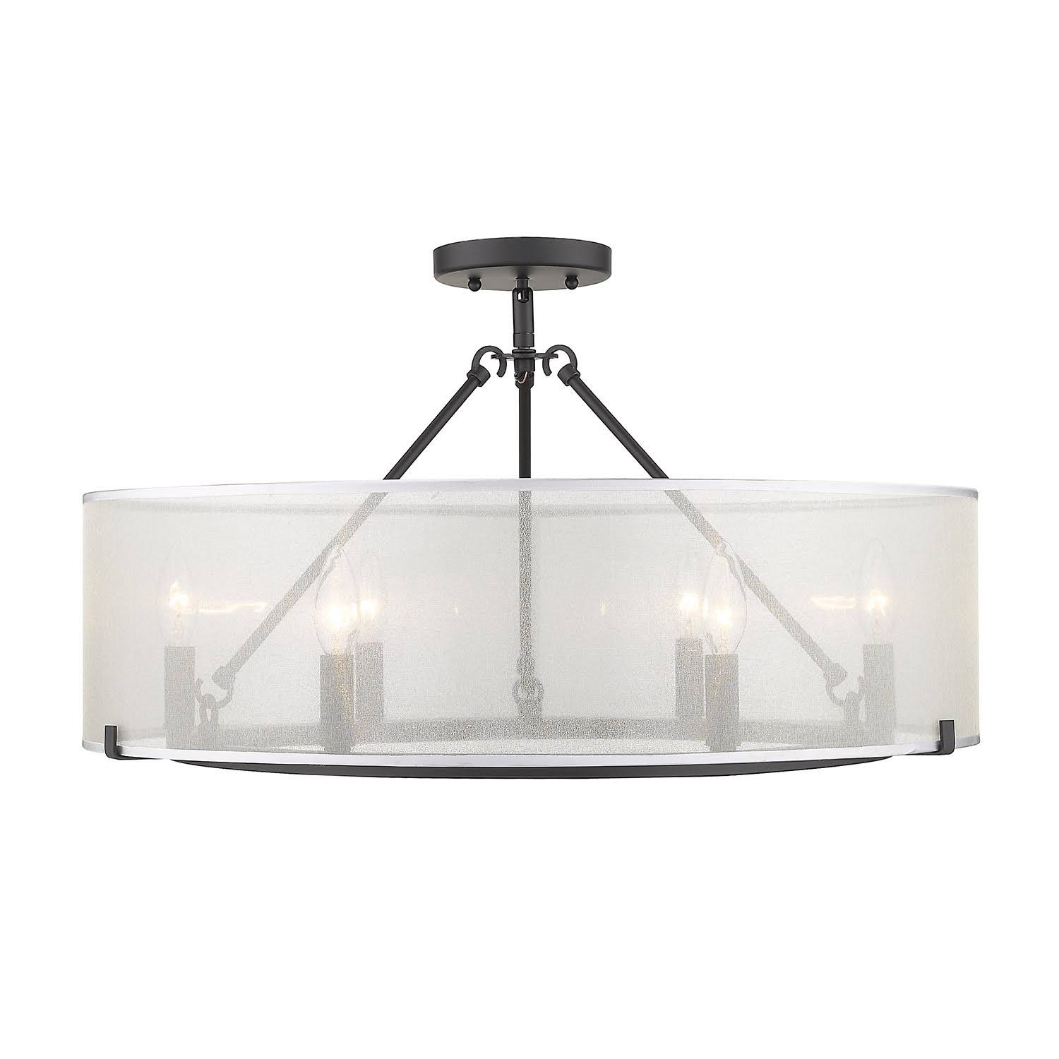 6 Light Semi-Flush Light Q364934