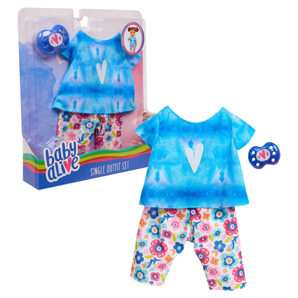 Tie Dye Tee Outfit Set E54729