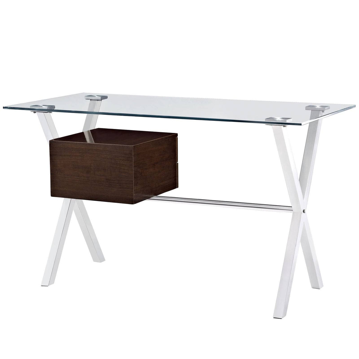 White Office Desk U4035