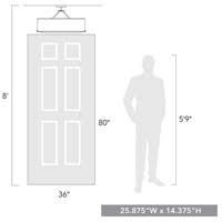 6 Light Semi-Flush Light Q364934
