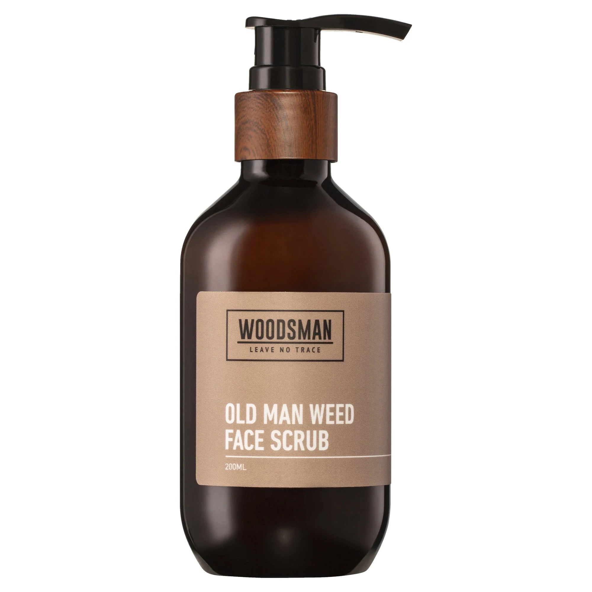 Woodsman Old Man Weed Face Scrub 200ml Y314