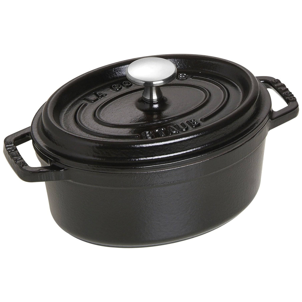 Cast Iron 1 qt. Oval Cocotte Graphite Grey R804