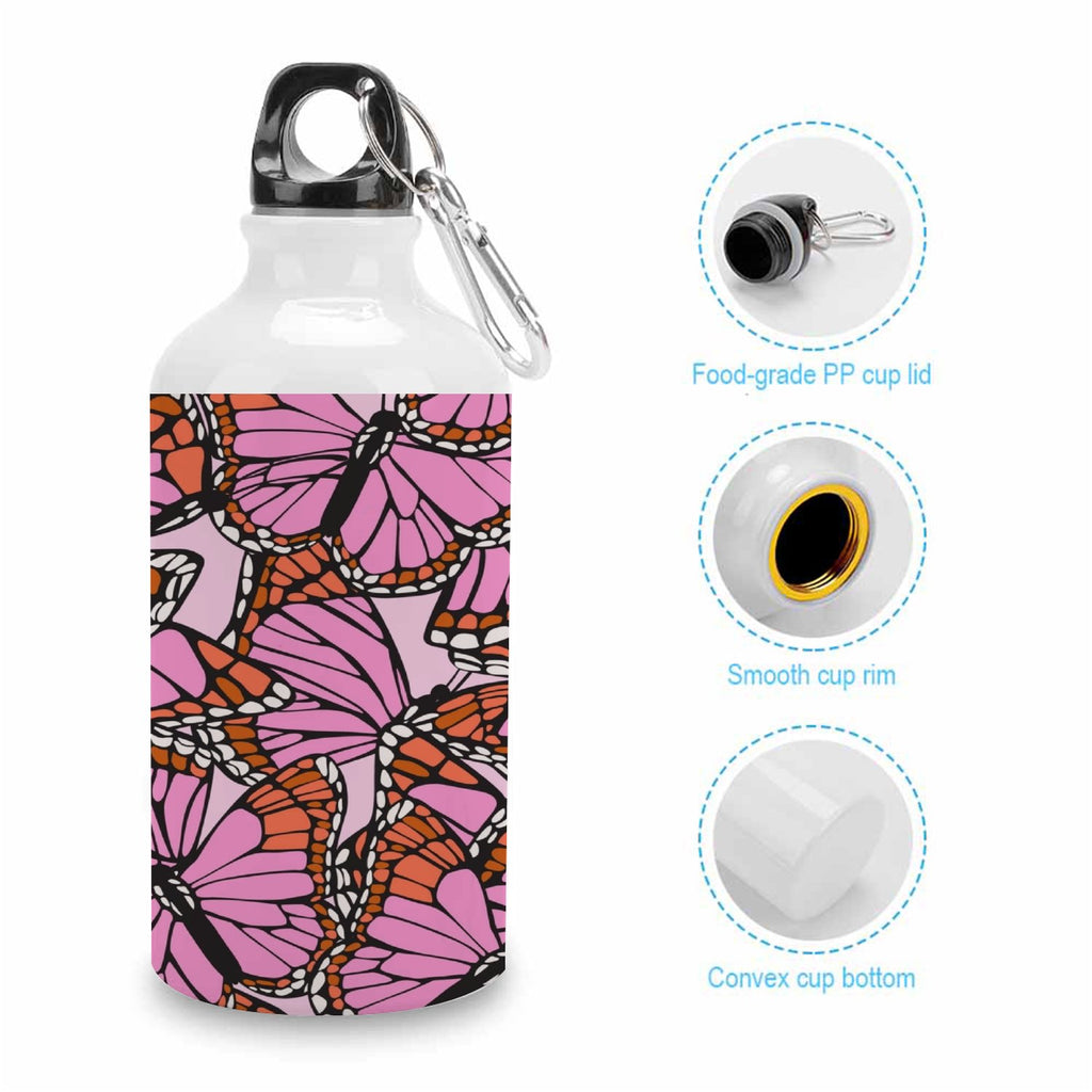 400ml Sport Aluminum Water Bottle with Twist Cap R590891