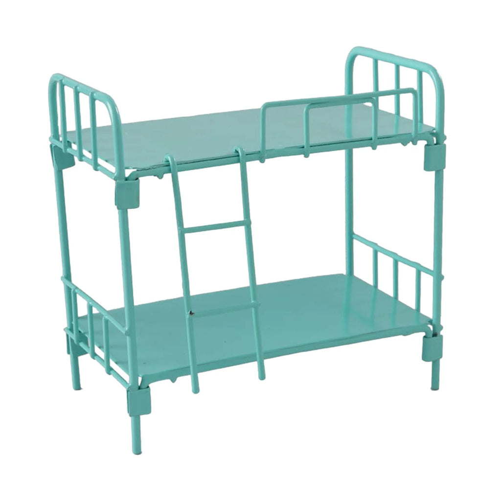 Metal Bunk Bed Dollhouse Miniature Model 6x3x6inch J6866