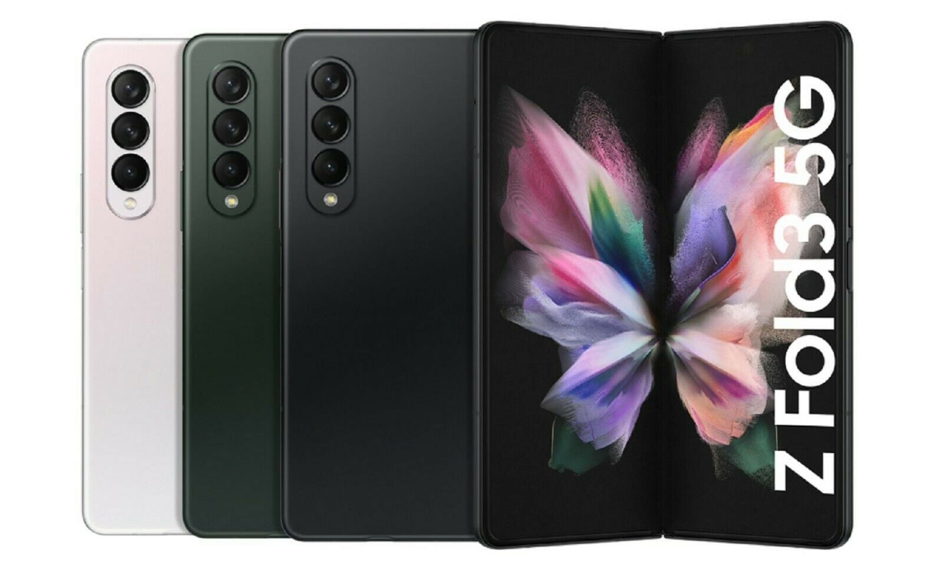Factory Unlocked 512GB Black Galaxy Z Fold 3 5G Cell Phone C36478