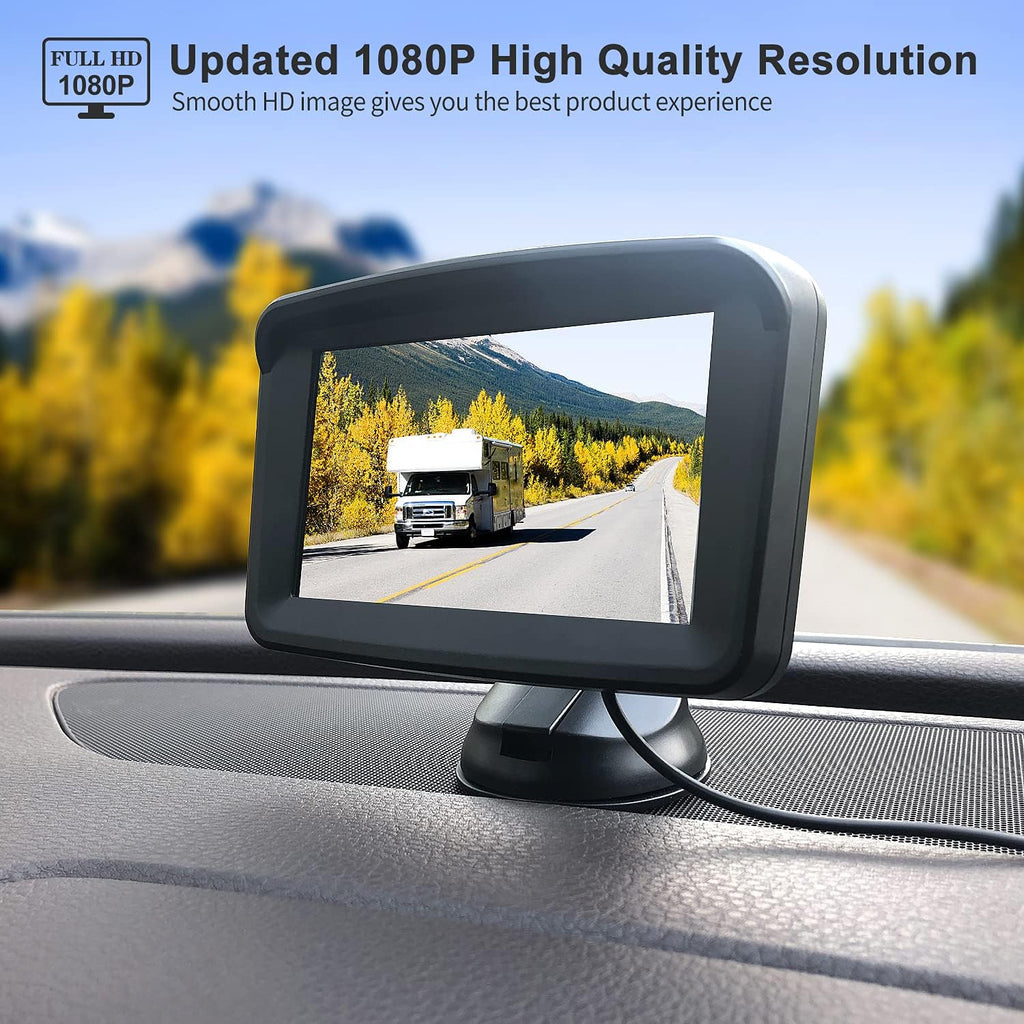 5 Monitor with 1080P Backup Camera for Truck B2746