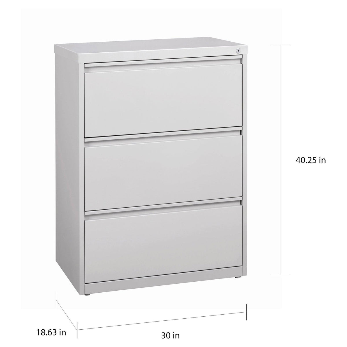 Putty 3 Drawer Lateral File Cabinet H309010