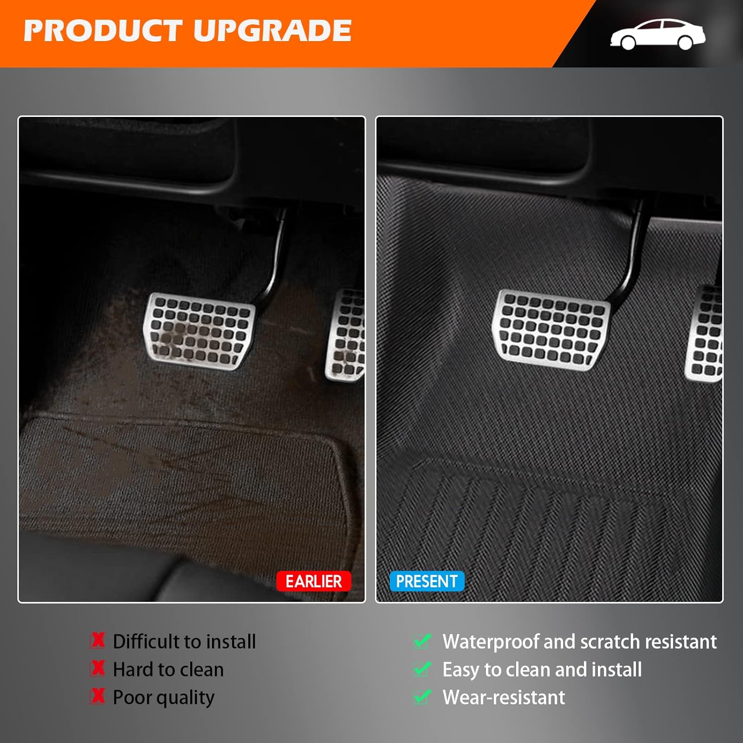 TPR Waterproof Floor Mats G708