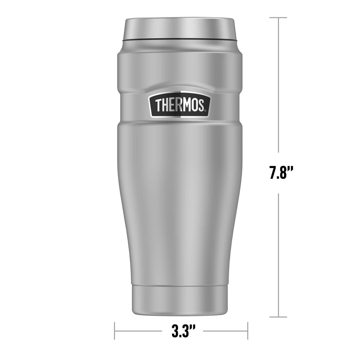 16oz Stainless Steel Travel Tumbler W1342
