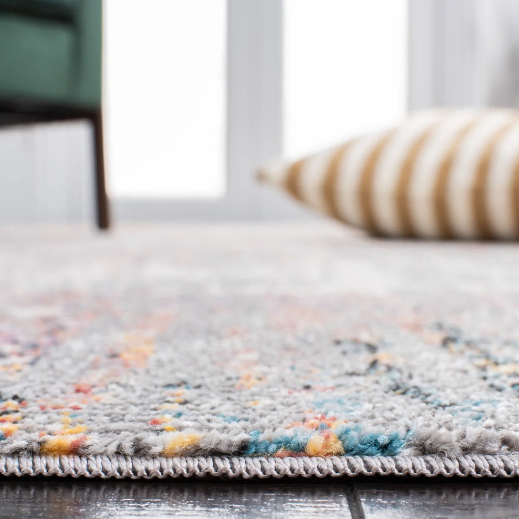 Beige/Rust Rug P599