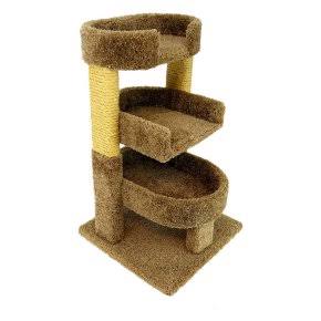 Gray Triple Cat Perch F849