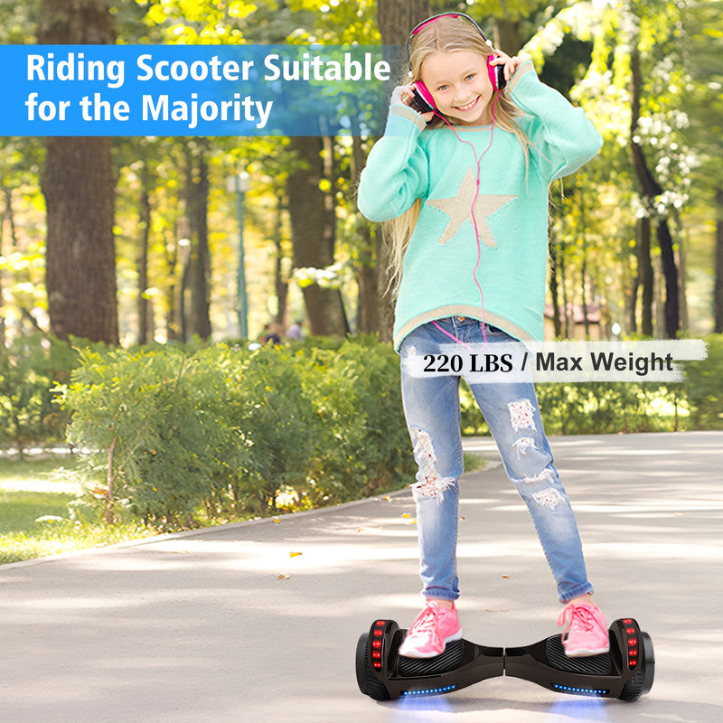 6.5" Two Wheel Self Balancing Scooter with LED Lights X1579