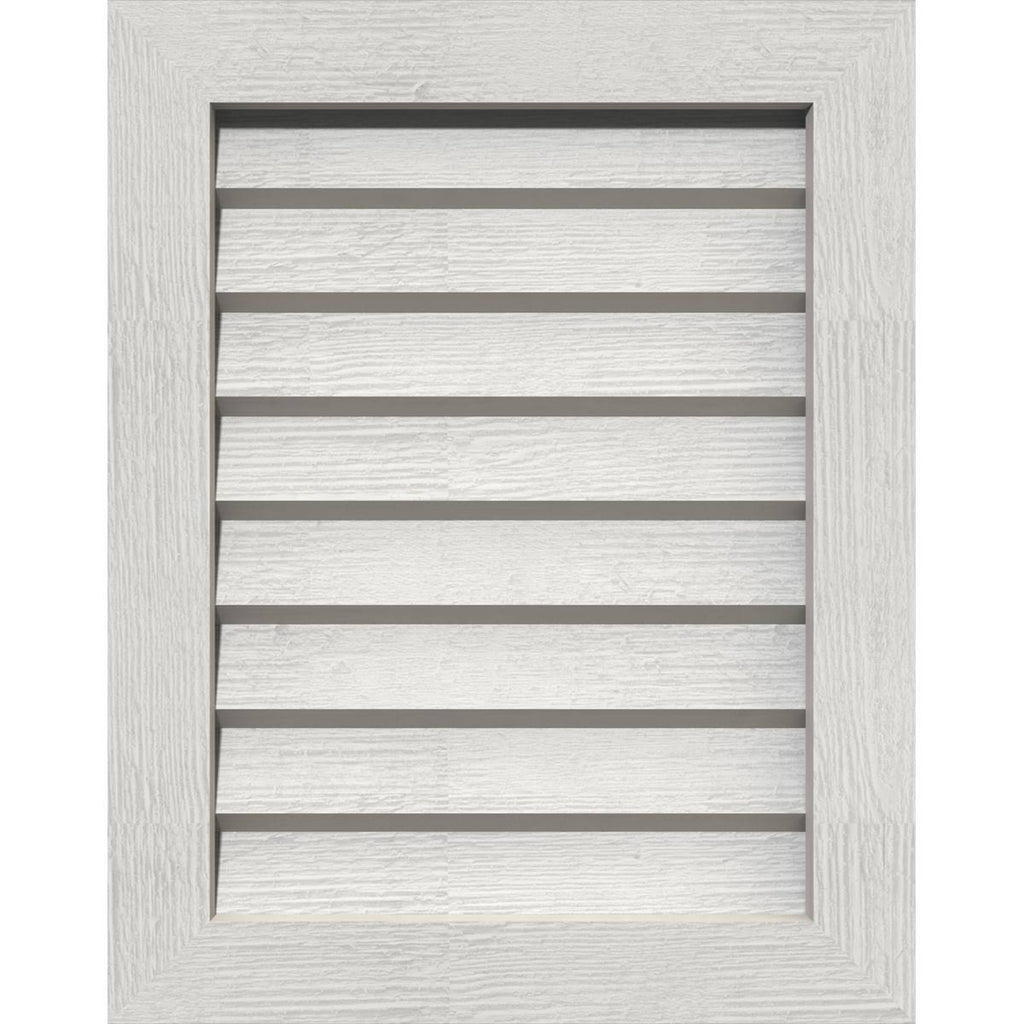 Primed Non-Functional Vertical Gable Vent S7863