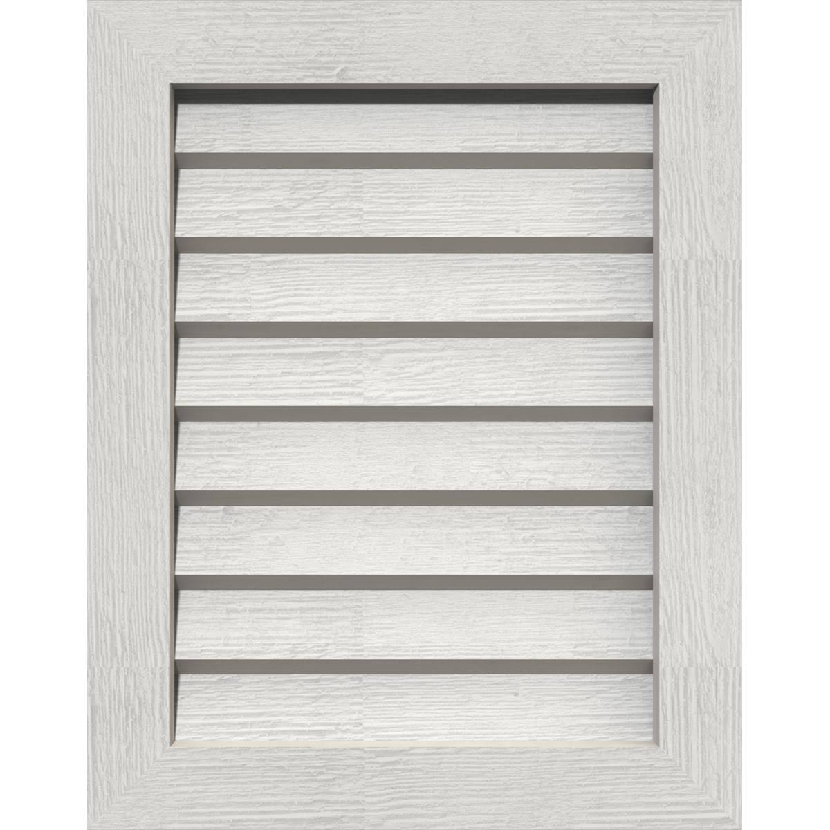 Primed Non-Functional Vertical Gable Vent S7863