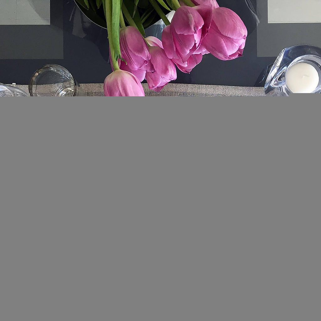 Silver Table Linens Napkins, Set of 4 I686