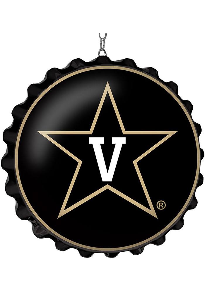 Bottle Cap Dangler Sign, Black Y13683