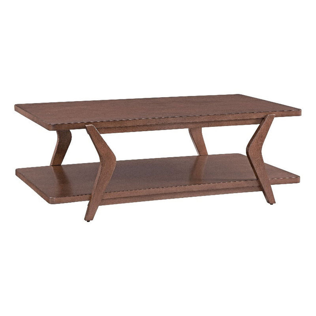 Brown Walnut Wood Cocktail Table P4637
