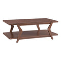 Brown Walnut Wood Cocktail Table P4637