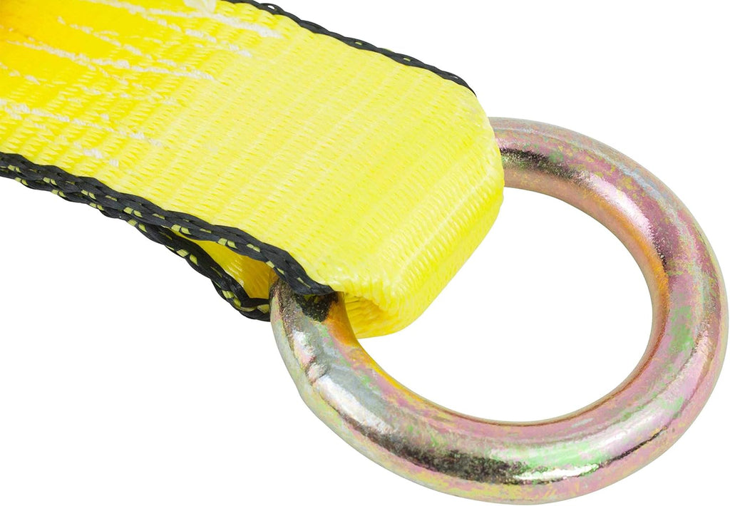 (4 Pack) 2 x 12' Ratchet Strap with Chain Anchor K268