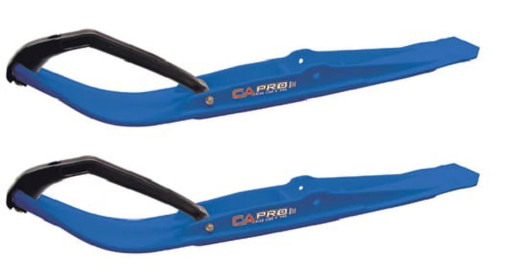 Blue Razor Snowmobile Skis with 9" Shaper Bars Complete Kit Y2517