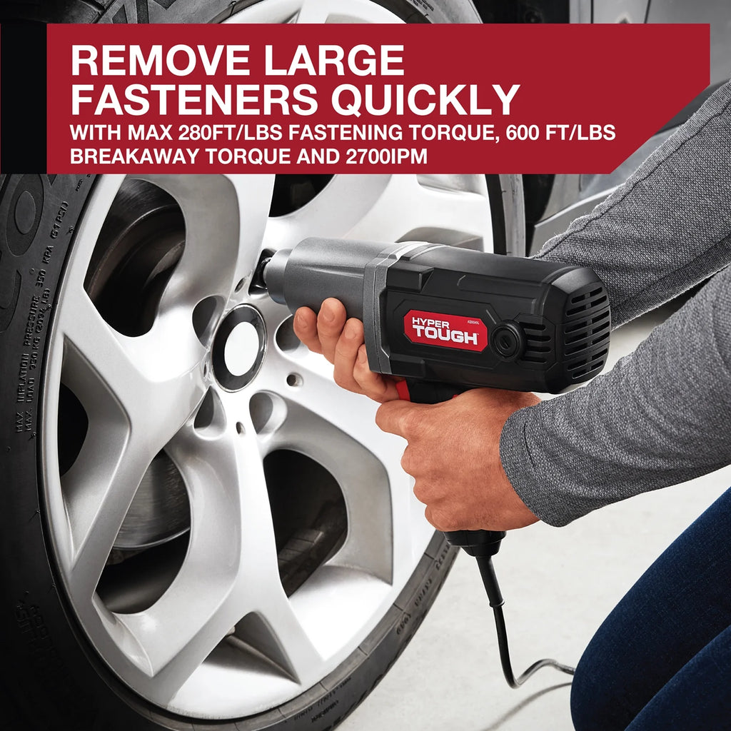 7.5A Corded Impact Wrench with 1/2 inch Anvil U818