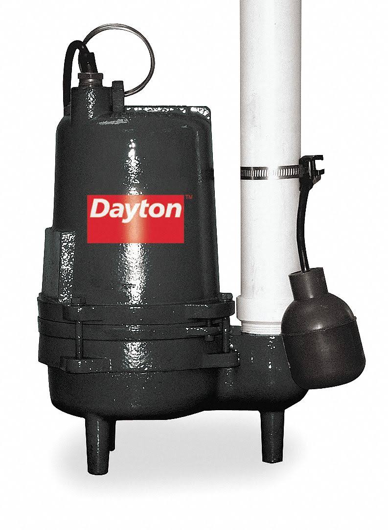 Submersible Sewage Pump 1/2 HP Z58454