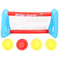 Inflatable Pool Float Set with Volleyball Net and Volleyballs T3465