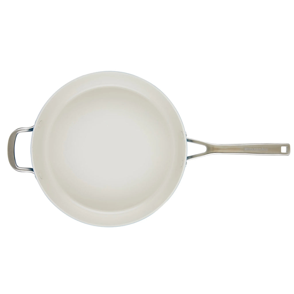 Blue Velvet Hard Anodized Nonstick Saute Pan with Lid Z13077