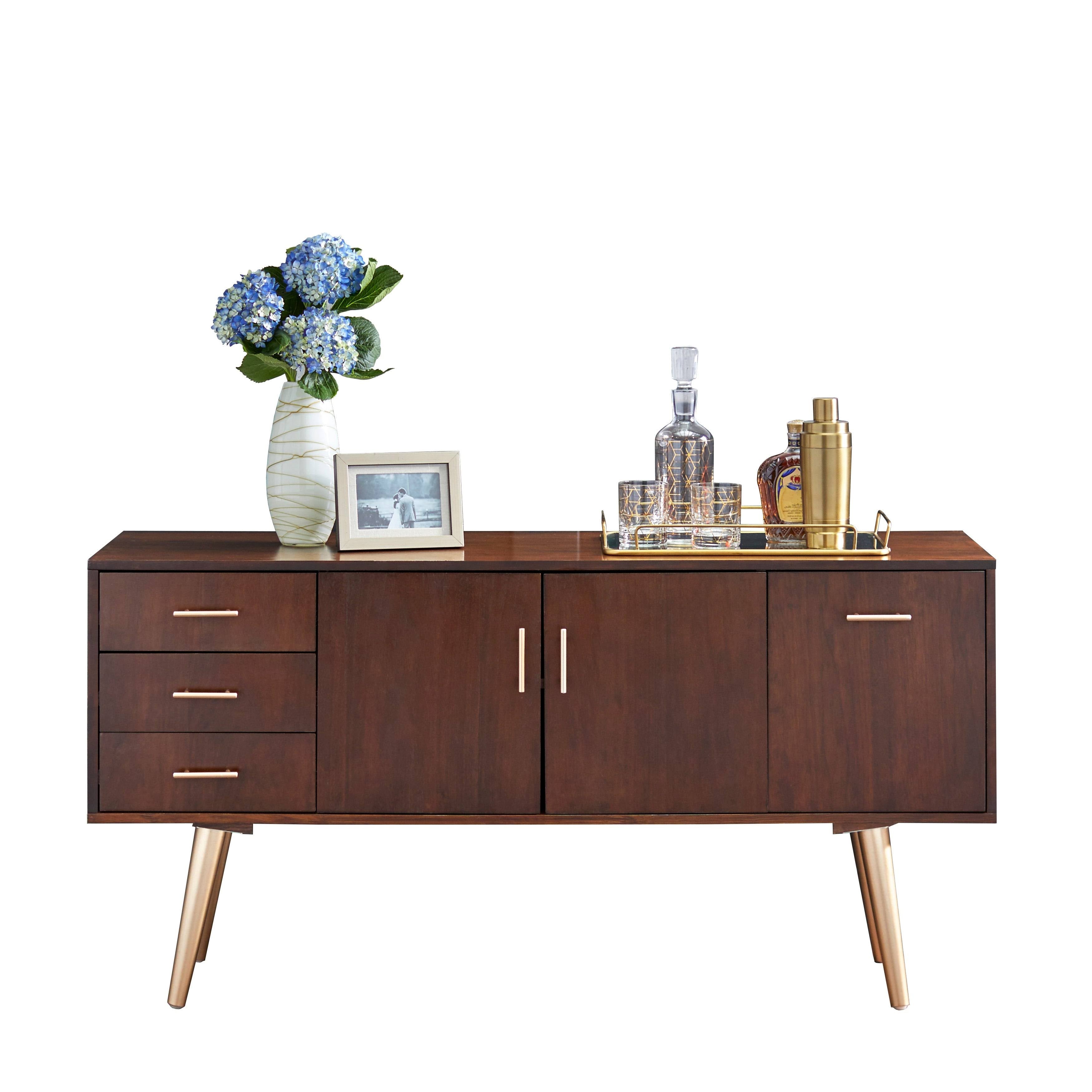 Walnut Mid-Century Buffet K397