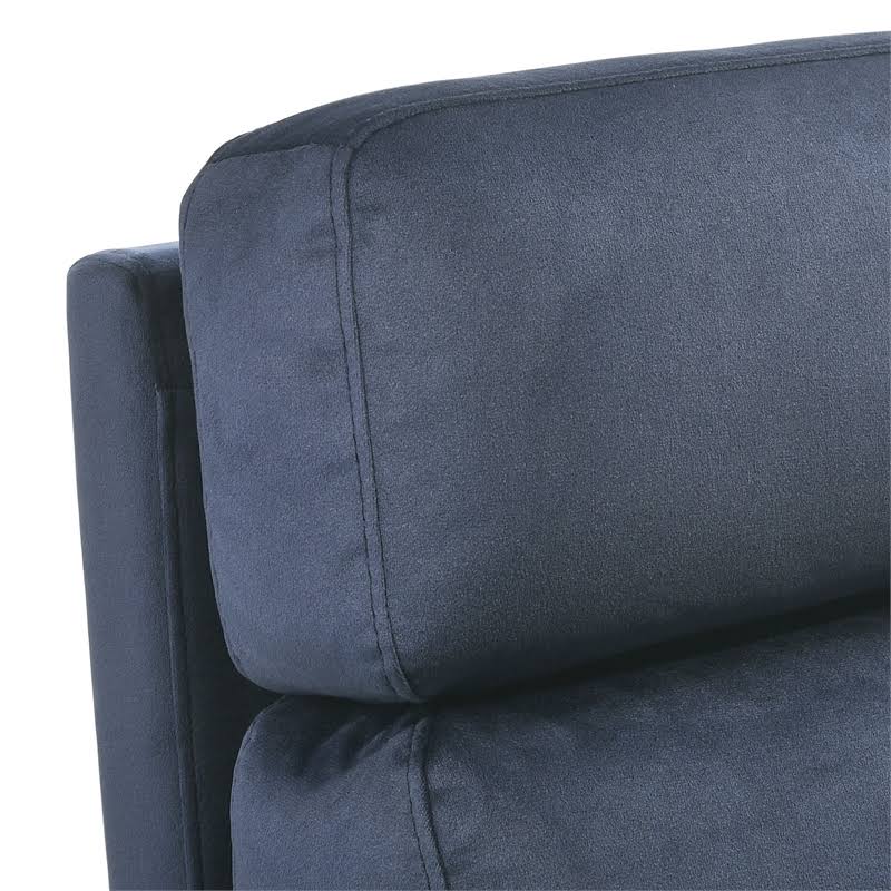 Blue Swivel Accent Chair Y5795