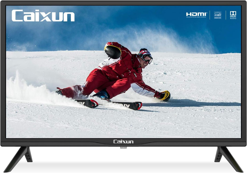 24 inch HD 720P LED TV with HDMI, USB, VGA, Earphone, Optical Ports, Dolby Audio N99404