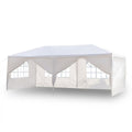 10x30ft White Canopy Tent with 7 Removable Sidewalls R819
