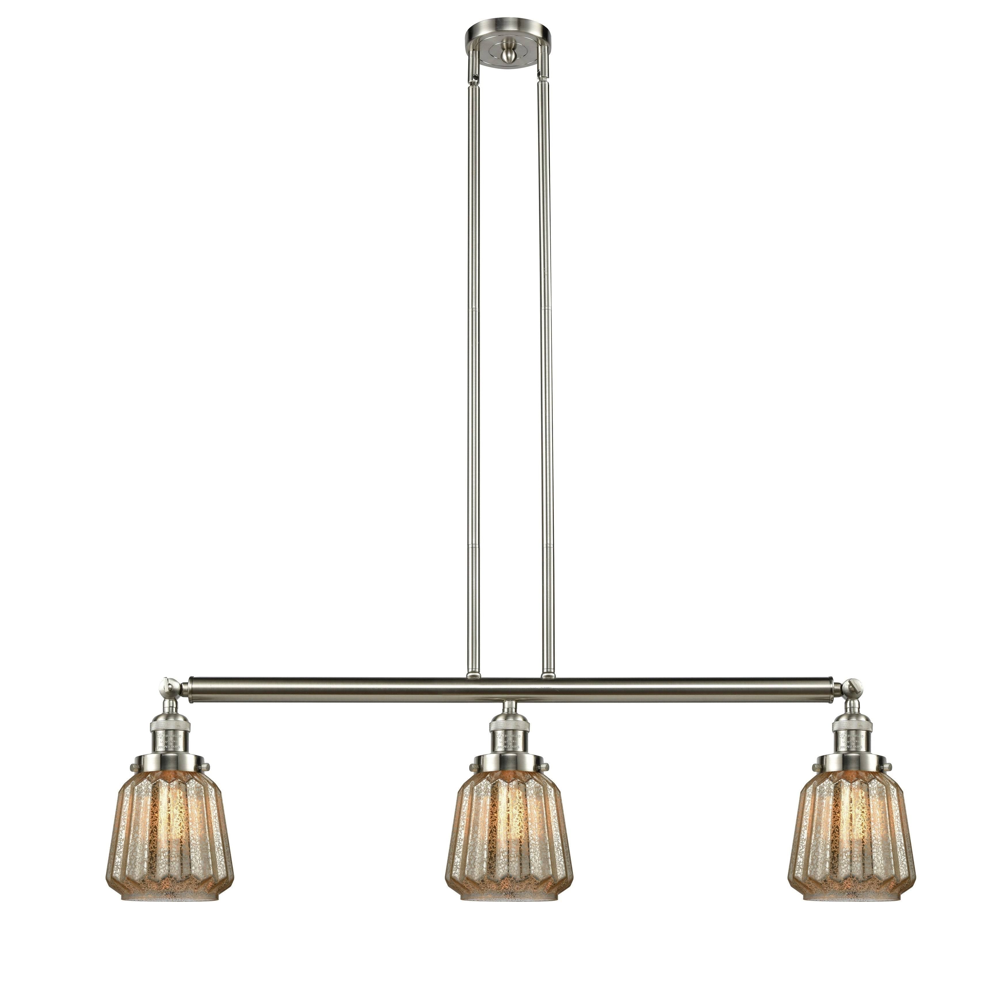 Antique Brass 3 Light Island Light N381405