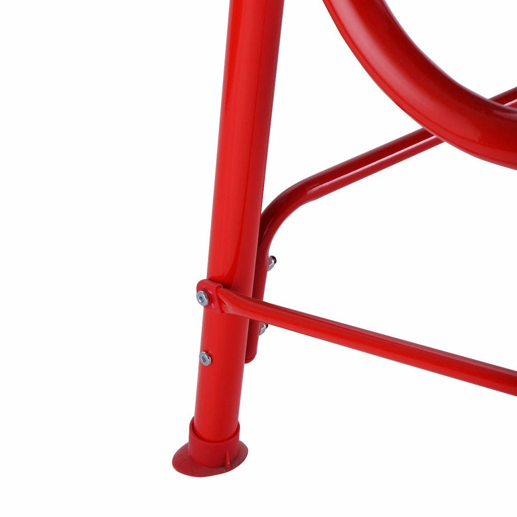 Red 2 Person Kids Patio Swing Chair with Canopy Q52382