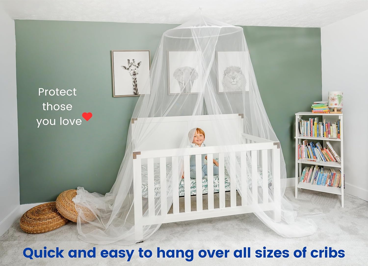 Extra Large Mosquito Net for Bed N438900