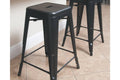 26 Barstool Set of 4 Gray H194