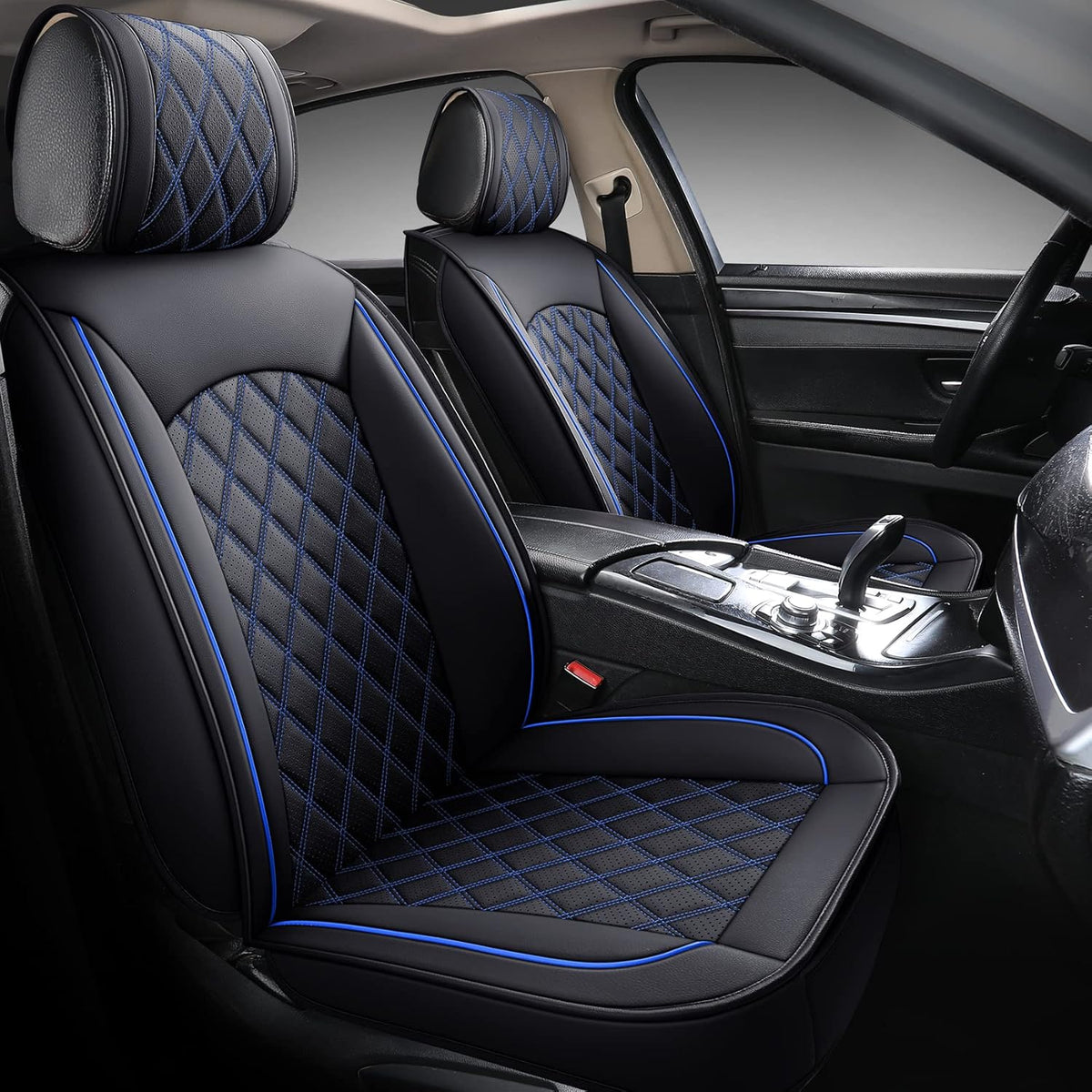 Waterproof Faux Leather Car Seat Covers Full Set G917