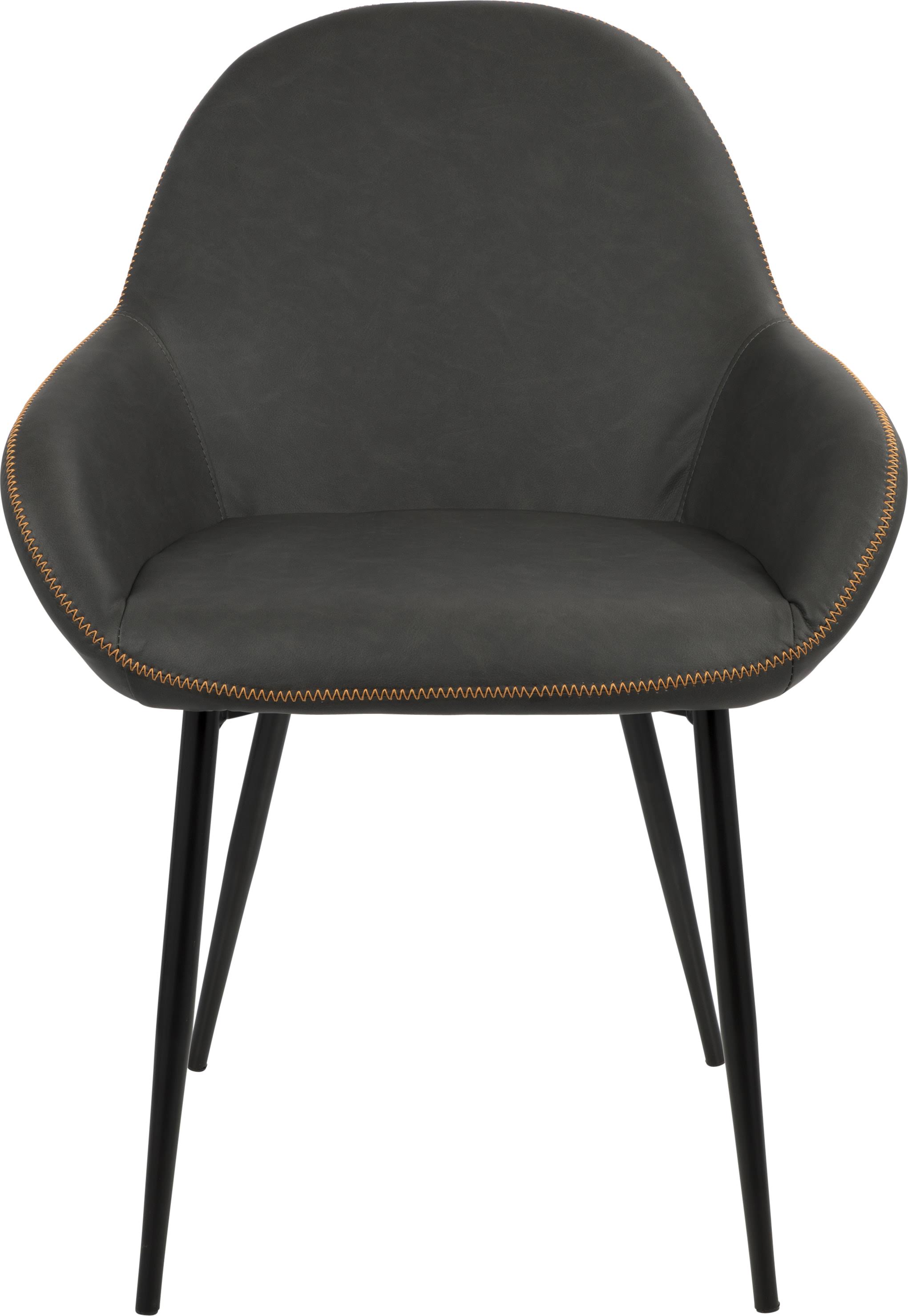 Grey/Black Dining Chair (Set of 2) H43590